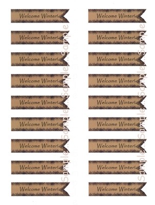 I20 - Welcome Winter Signs